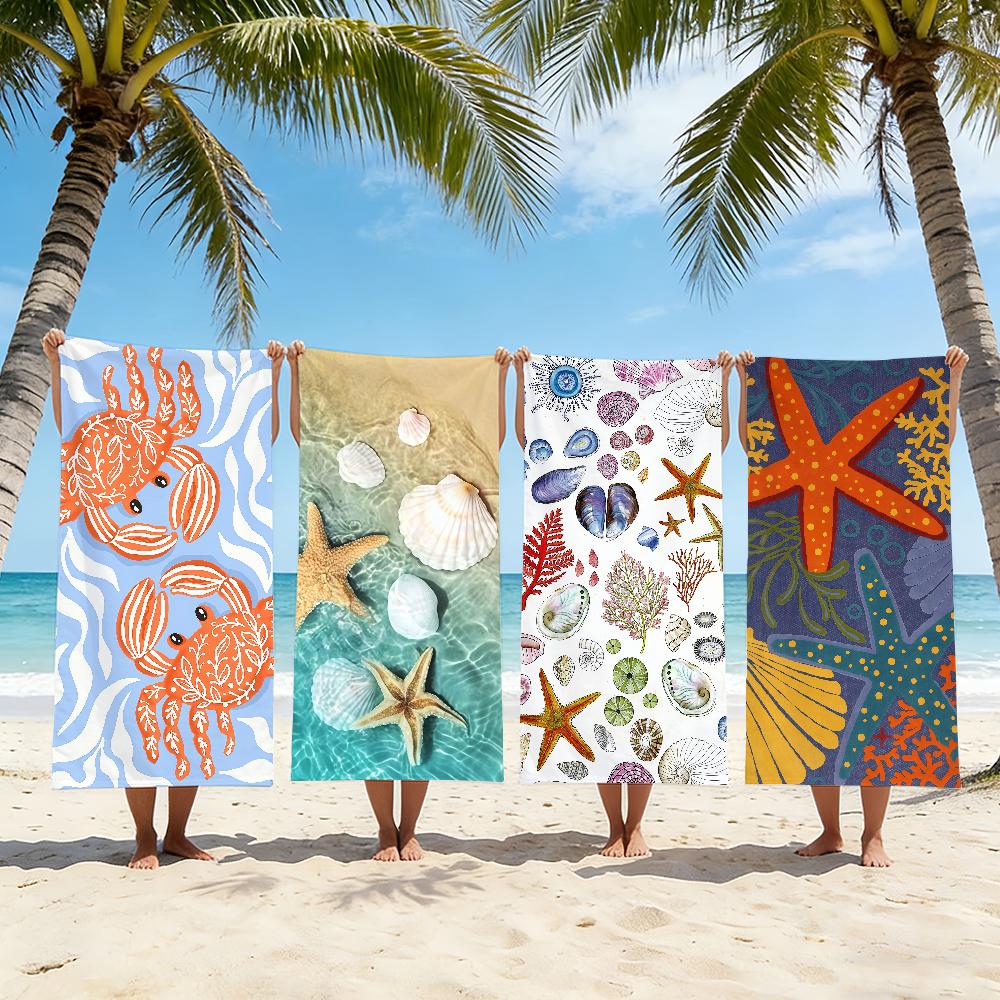 Personalized Towel Beach Towel Travel Lightweight Skin Friendly for Pool Beach Camping Cruise Summer