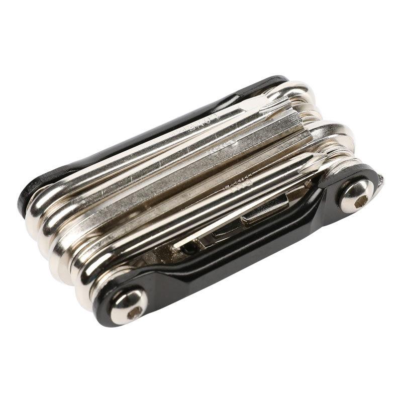 Multifunctional Stainless Steel Professional Bicycle Repair Tool Bicycle Accessories Portable Folding Tool Screwdriver