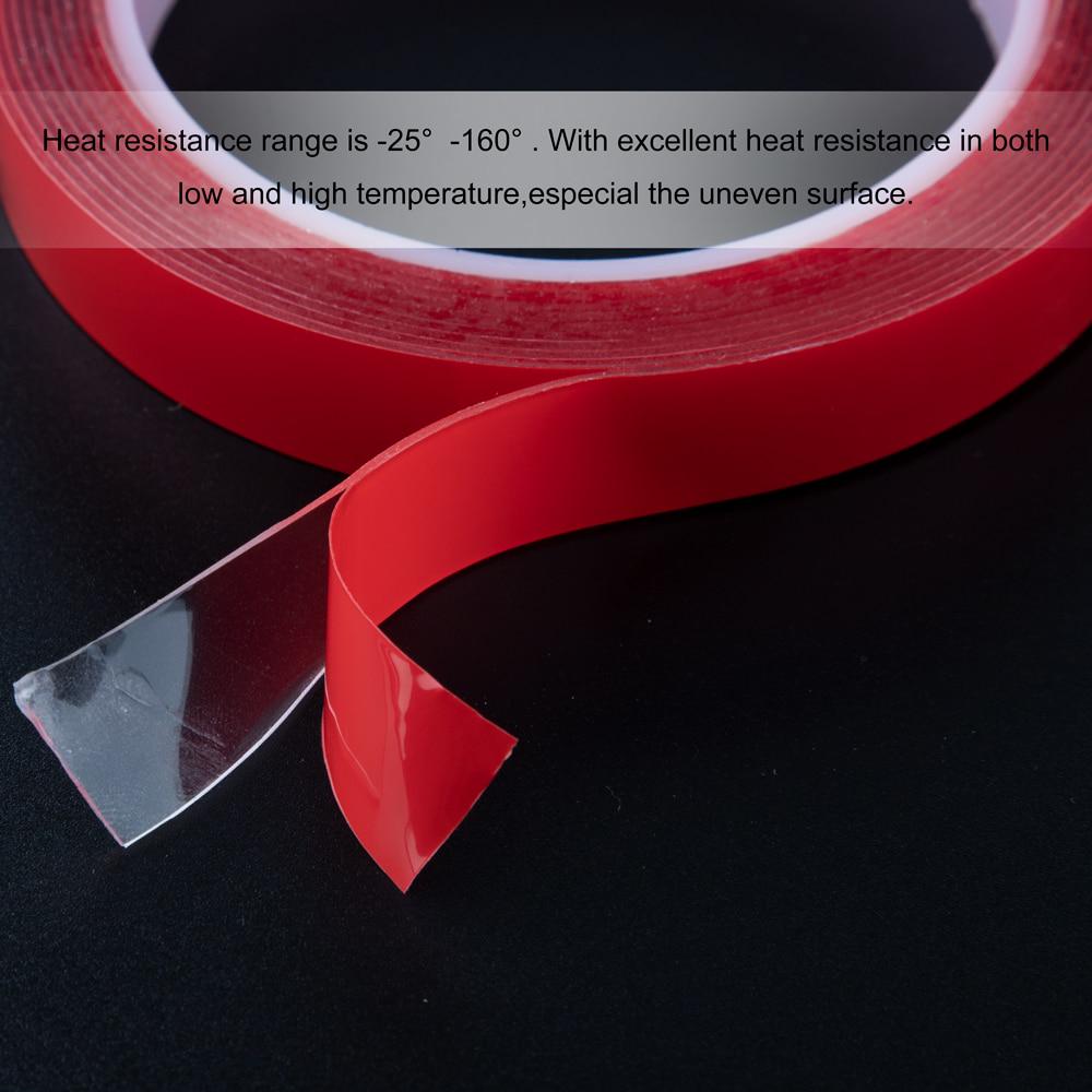 Car Stickers Double Side Tape Glue Interior Accessories Acrylic Foam Transparent Adhesive Glue