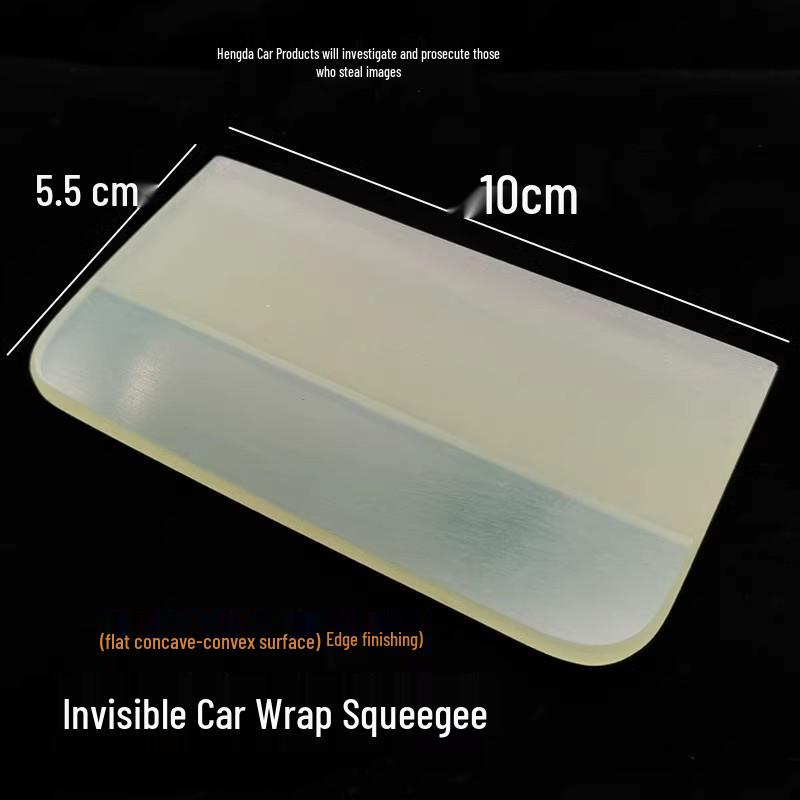 

TPU Invisible Car Wrap Squeegee for Bumper, Concave-Convex Surfaces, Water Drainage, Soft, Hot Selling