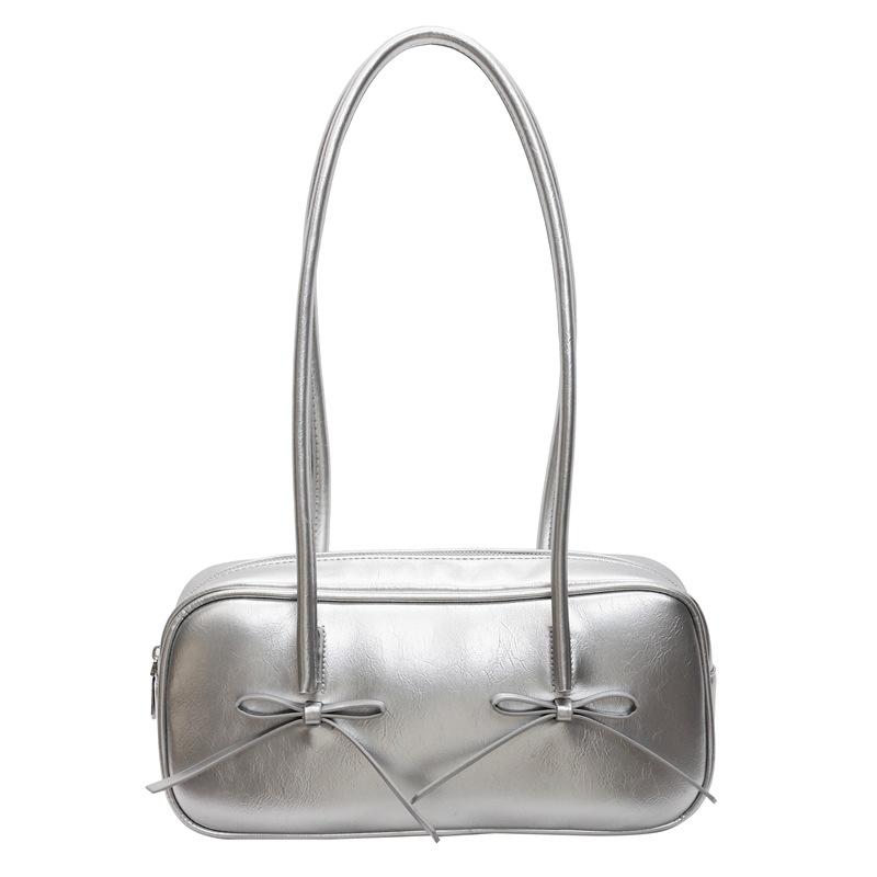 New spring and summer handbag bow underarm bag women's fashion shoulder bag handbag