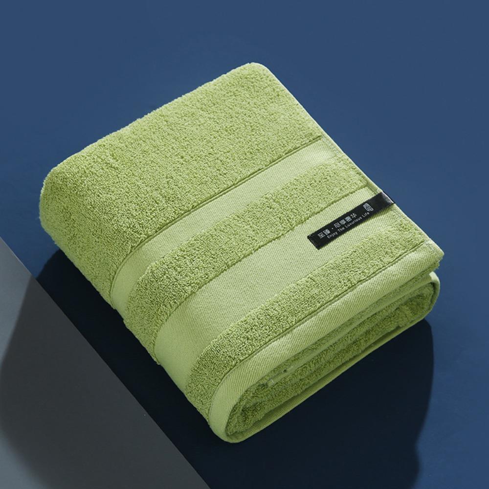 Spot large thickened cotton souvenir towel hotel men's sports face towel plain color broken gear water absorption