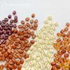 Czech-Style Coffee Bean Beads: DIY Jewelry Beading Supplies for Bracelets, Necklaces, Earrings