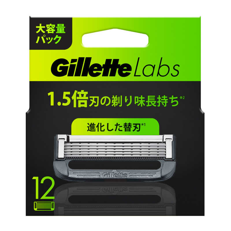 PG Gillette Lab Exfoliating Bar Replacement Blades 12B 12 pieces