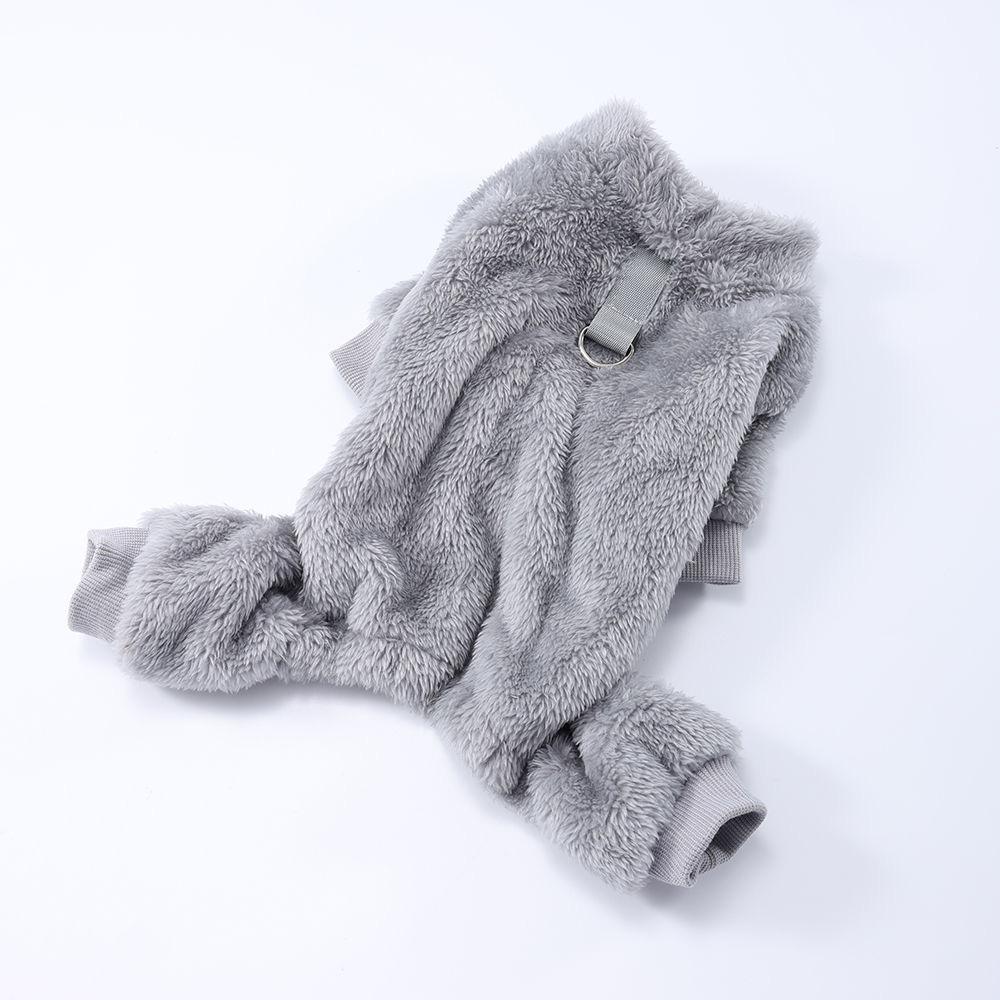 Warm Fleece Sphynx Cat Jumpsuit for Cats Gotas Winter Pet Overalls with Buckle Persian Chinchilla Dog Rompers Mascotas Costume