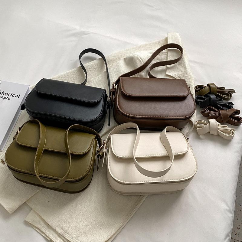 Sac Carré à Une Épaule Tendance, Sac Simple et Rétro à Une Épaule pour un Usage Quotidien, Sac Bandoulière