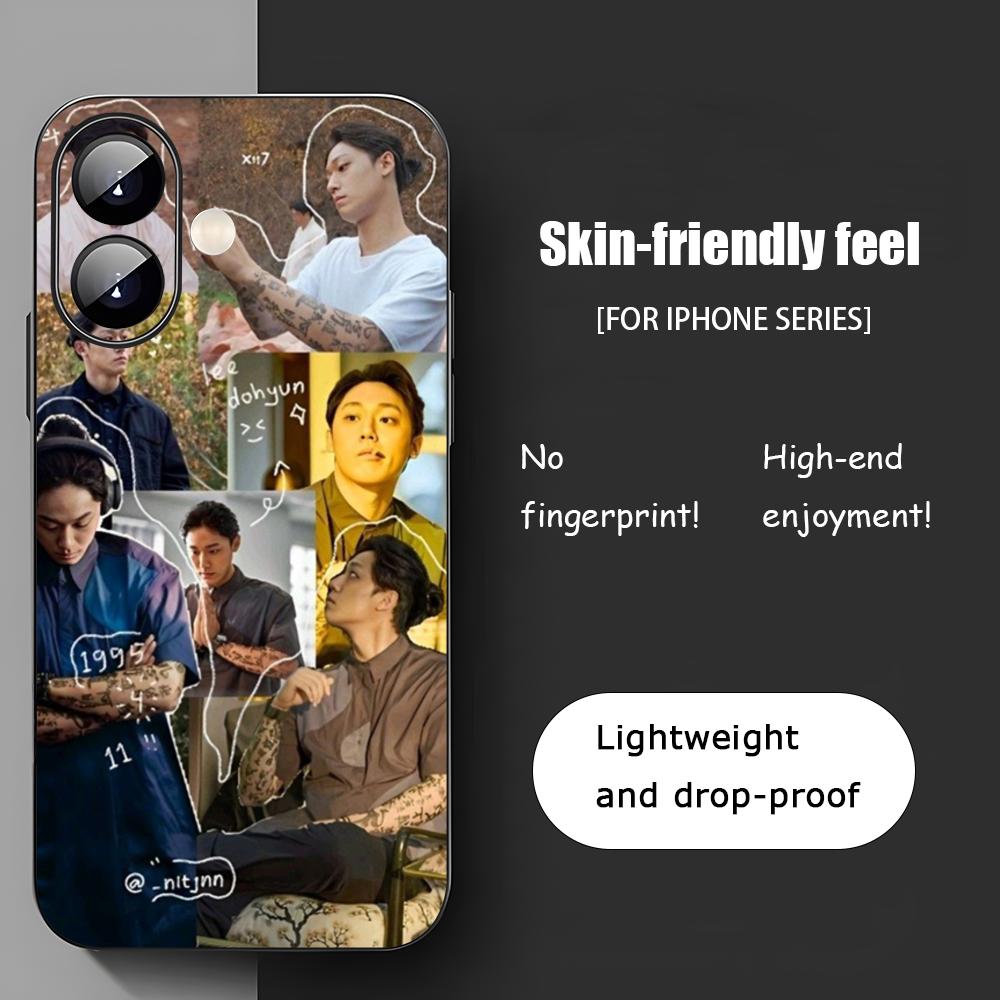 Popular Star L-lee Do H-yun Phone Case For iPhone 17 16 15 14 13 12 11 X XR XS 8 Plus Mini Pro Max Soft black Shockproof Cover