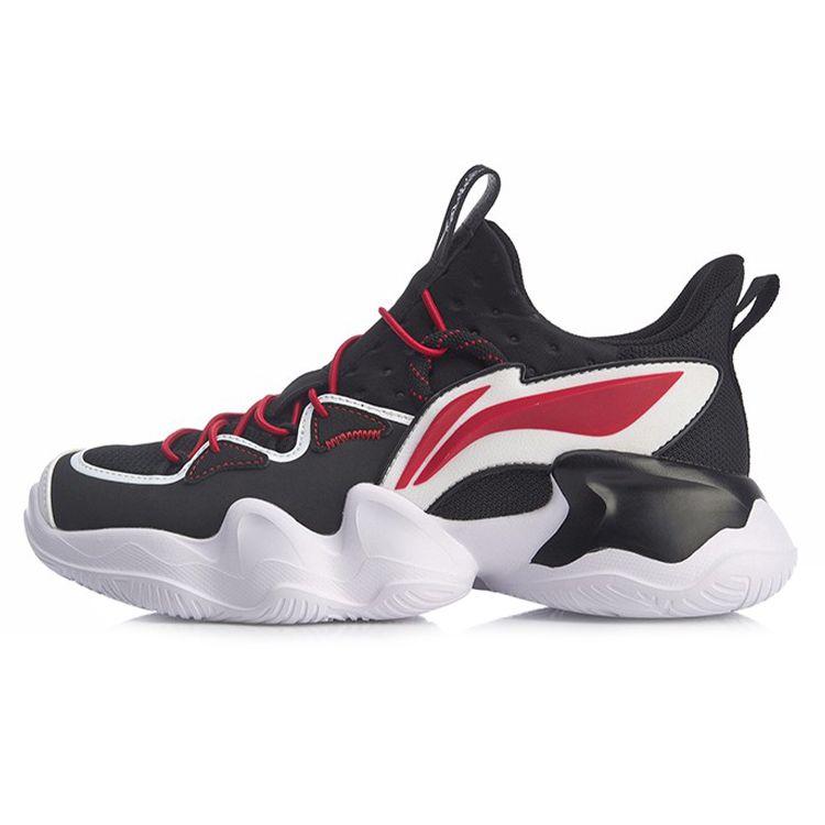 

Подкладка Легкие амортизирующие нескользящие прочные низкие кроссовки для бега Детские кроссовки Черный Красный YKCQ272-1 36