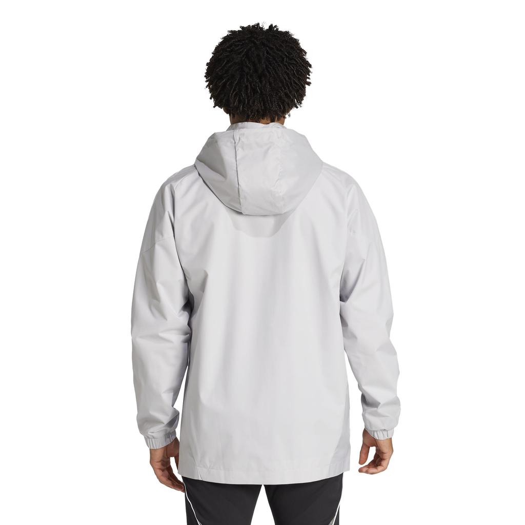 Adidas Tiro 25 Competition Soccer Team Light Gray Sizes All-Weather Jacket, JSJ90, Men's (JI8961), J/XL