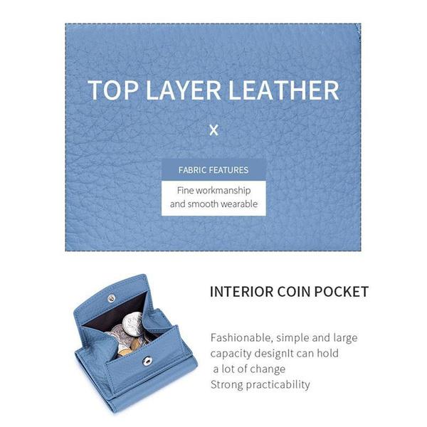 Mode Rfid Geldbörse Brieftasche Mini Kurze Geldbörse Weiblichen