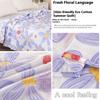 Summer Blanket for Hot Sleepers Cooling Breathable Towel Quilt Cooling Comforter 150x200cm