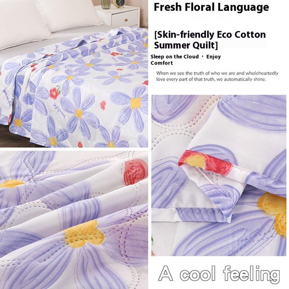 Summer Blanket for Hot Sleepers Cooling Breathable Towel Quilt Cooling Comforter 150x200cm