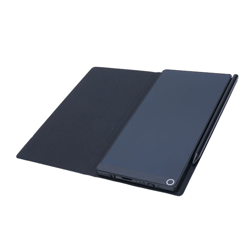 6.5 Inch Full Screen LCD Writing Tablet Leather Case Hanging Pens Writing Pad Reusable Portable Design Electronic Scratchpad