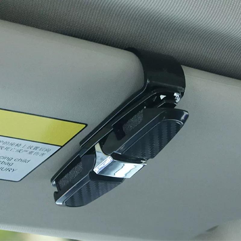 Glasses Clip Auto Car Sun Visor Glasses Bracket for Woman Men Glasses Holder Auto Interior Accessories