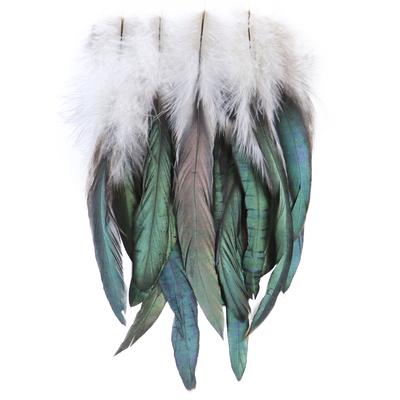 50Pcs/Lot Natural Color Rooster Feathers 6-8 Inch/15-20 CM Pheasant Chicken Feather for Crafts Jewelry Earring Making Plumes