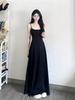 Summer 2026 Women's Elegant Slimming A-line Bodycon Dress with Spaghetti Straps