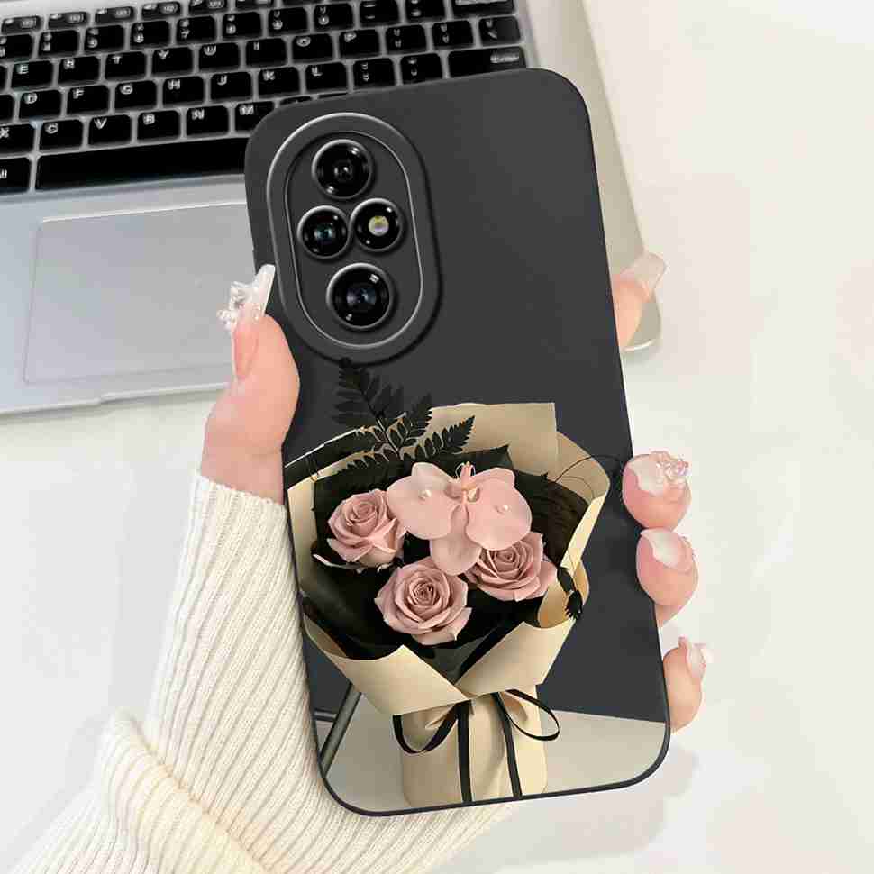 For Honor 200 Pro 5G Case ELP-AN00 Cute Butterfly Rabbit Soft Silicone Cover For Huawei Honor 200Pro ELP-NX9 Phone Shell Fundas