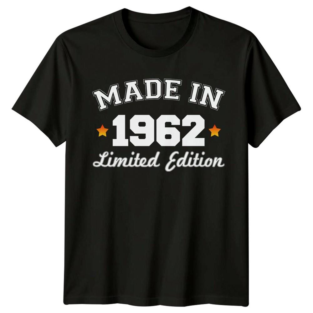 

Made In 1962 Mens T Shirt 64th Birthday Gift Vintage sixtyfour Year Old Unisex T-Shirt M