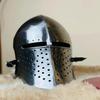 Medieval Barbuda Helmet  Medieval Knight Larp  Crusader  For Cosplay  Best Gift