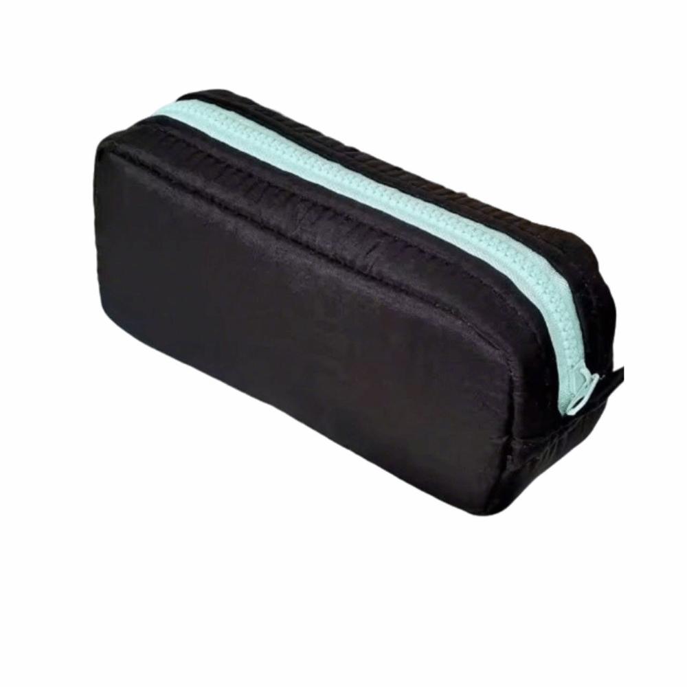 Large Capacity Simplicity Pencil Case Square Shape Stationery Box Classified Storage
