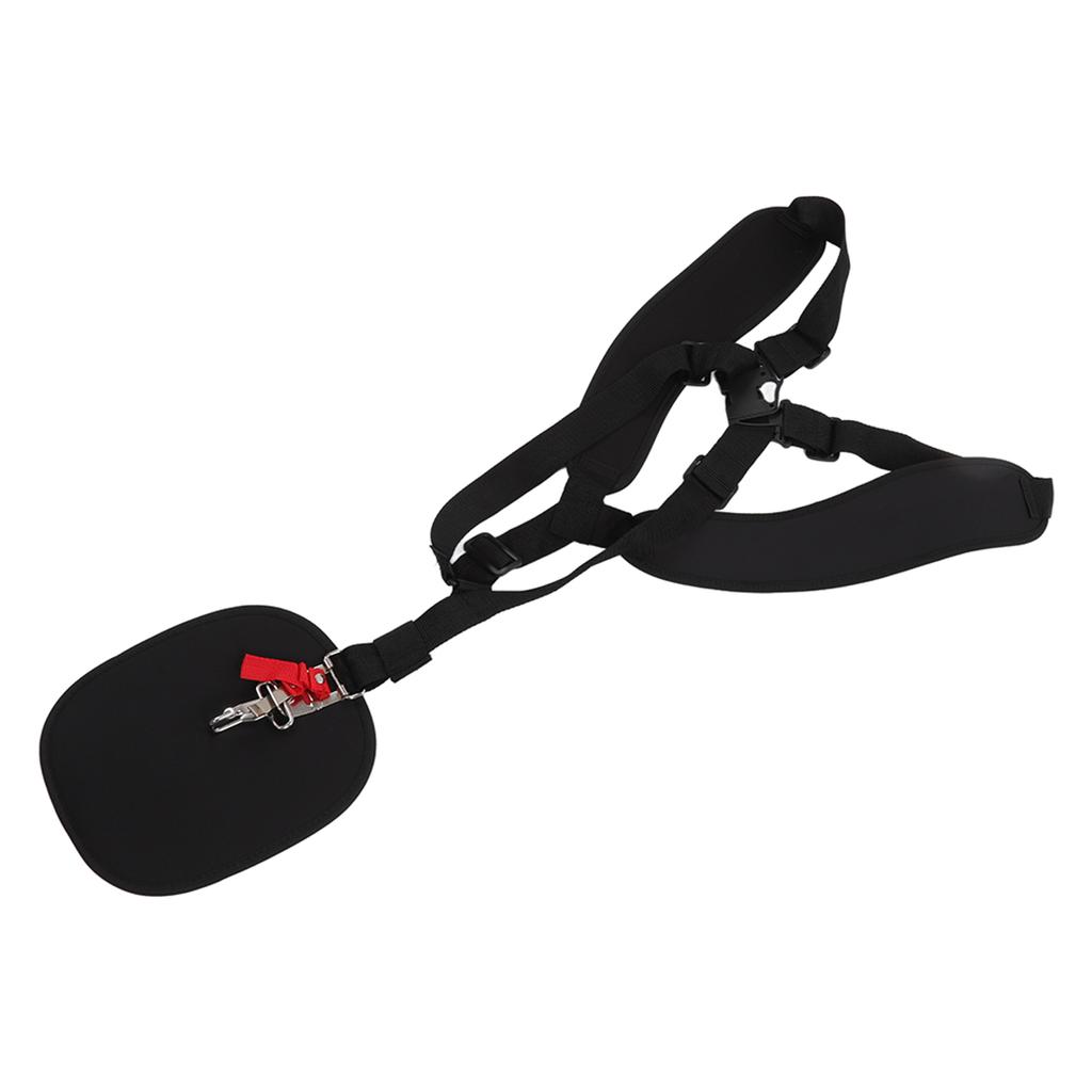 Adjustable Lawn Mower Strap with Buckle Polyester Grass Trimmer Double Shoulder Strap