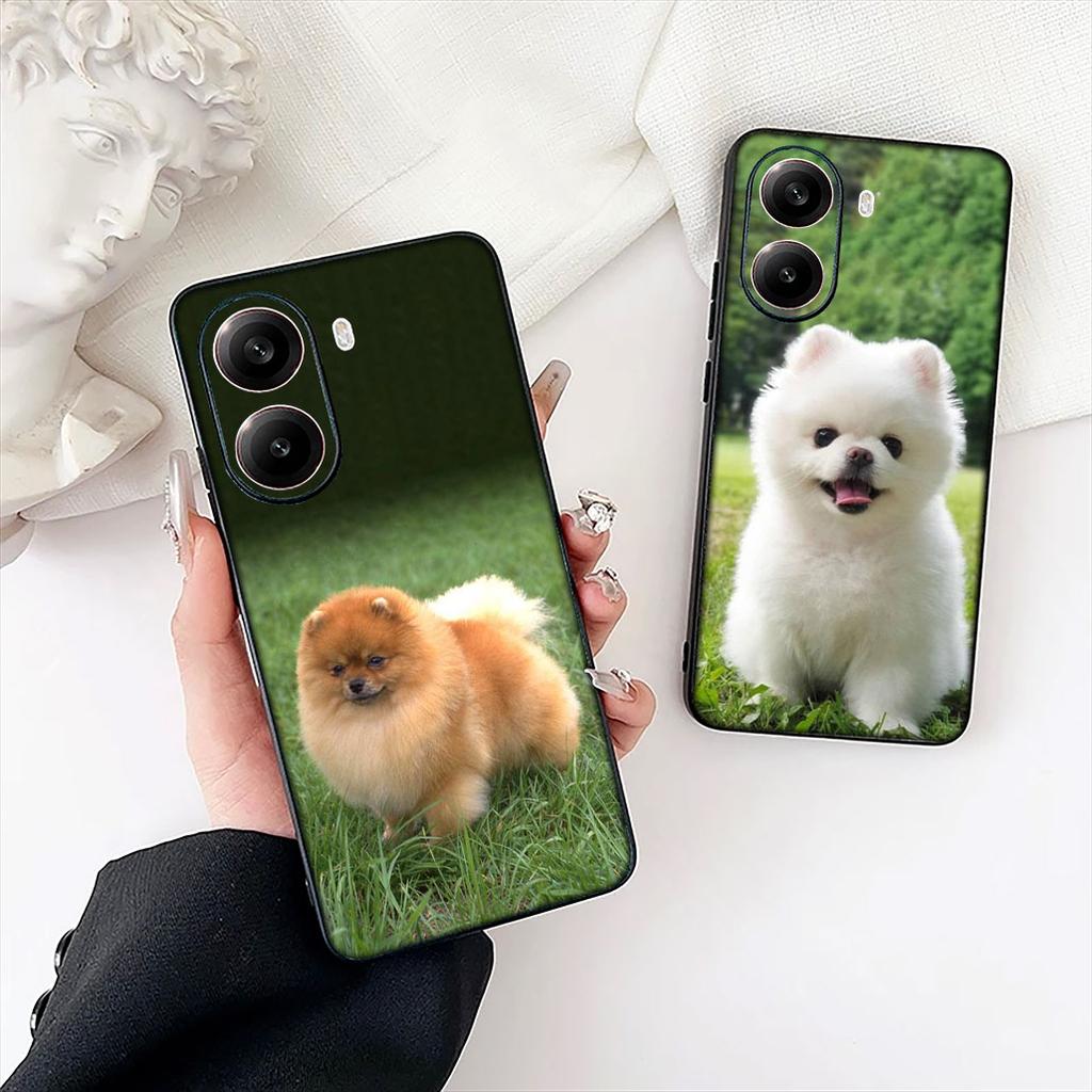 Pomeranian Dog Pet Animal Phone Cover for Samsung Galaxy Note 20 9 10 S8 S10 Lite S9 Plus A54 A53 A21S S10E A17 Coque Case