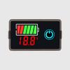 Digital Voltage Battery Meter LCD Display Voltmeters Tester Instrument for 8-100V Vehicle Boats Marine Home Appliances