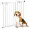 Adjustable Safety Gate With One Extensions Four Adjustable Screws White
