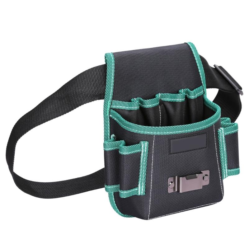 Tear Resistant Tool Belt Pouch for Carpenters and Electricians with Comfortable Fit and Enhances Portability