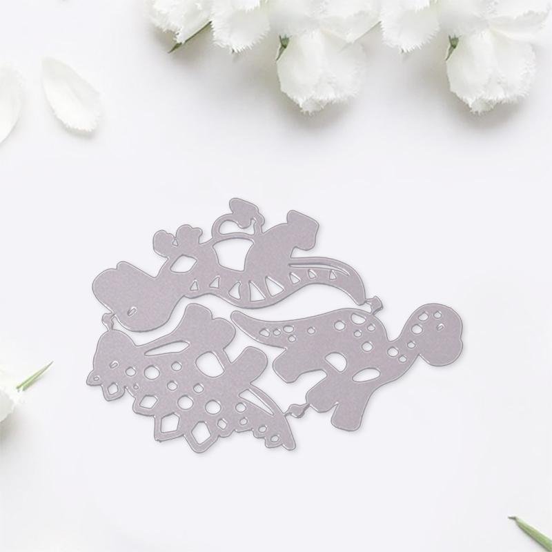 Dinosaur Metal Die Cuts Carbon Steel Cute Different Shapes Animals Cutting Dies for Crafts Card Making DIY Scrapbooking