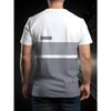 Men Striped T Shirt Tee Shirt Short Sleeve O-Neck TShirt Vintage Casual Large Size T-Shirts Men’s