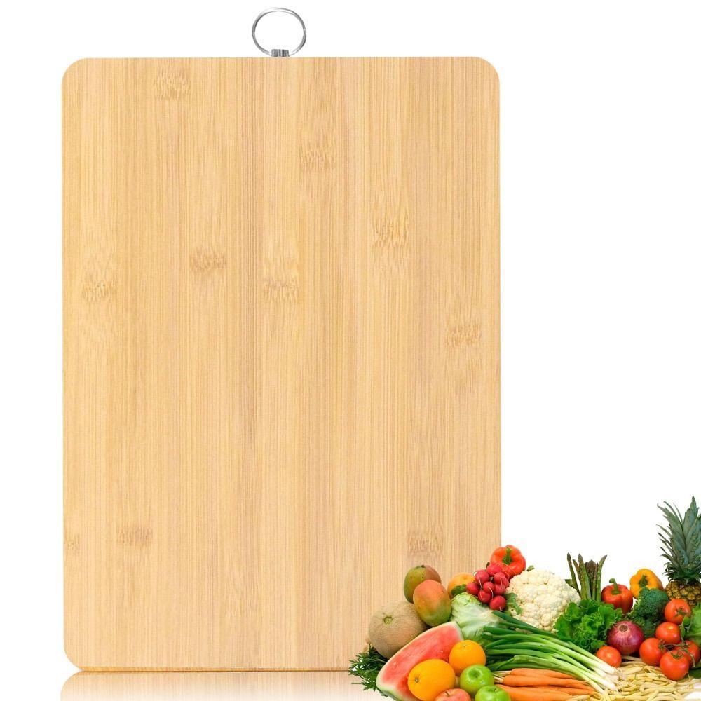 Wooden Chopping Board Organic Bamboo Vegetable Cutting Board New Cutting Board  Household