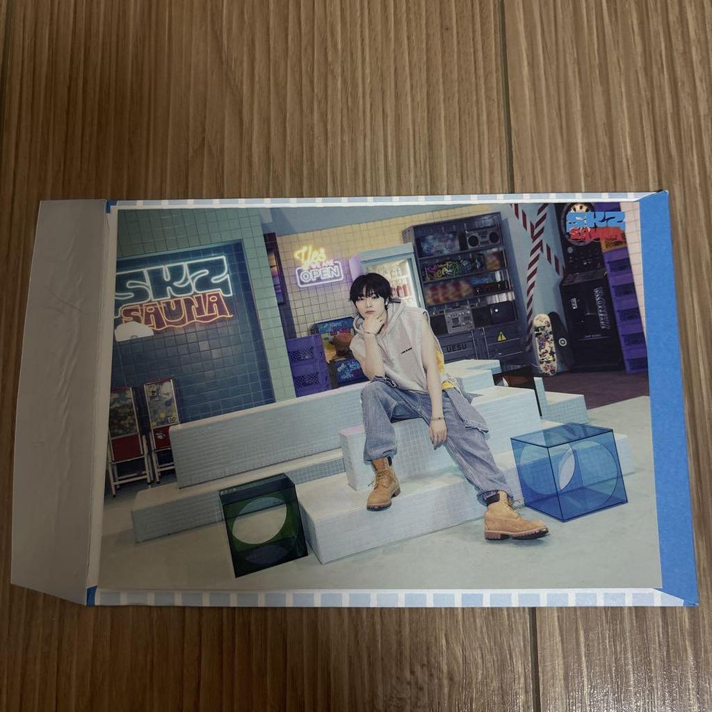 [USED] Stray Kids Ien Sauna Runtray, Trading Cards, TSUTAYA Bonus Colored Paper