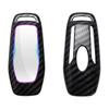 KIGQ3 New Carbon Fibre Car Key Cover Case For Ford Fusion Mondeo Mustang F-150 Explorer Edge 2015 2016 2017 2018 Car Accessories