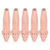 5Pcs Acetylene Cutting Tips Nozzle Torch Consumable Accessories for Integrated Machine 2# G02?2