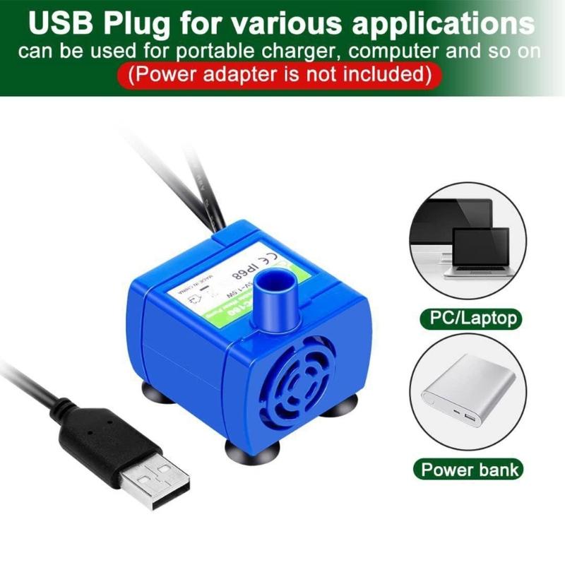 Compact and Portable Pet Water Pump Perfect for Indoor and Outdoor Use Convenient for Cat and Dog Owners on the Trips