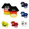 Maßgeschneidertes Hundehemd, Atmungsaktives Hunde-T-Shirt, Leichte Haustierkleidung Personalisiertes Haustierhemd