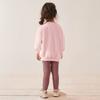 Cute Long Sleeve Cartoon Kids Set - Casual T-Shirt Outfit