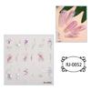 5D Embossed Nail Art Stickers Manicure Accessories Self Adhesive Nail Decals