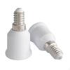 2Pcs E14 To E27 Converter Lamp Holder,Convert,Easy Install Compact Practical Lightweight Bulb