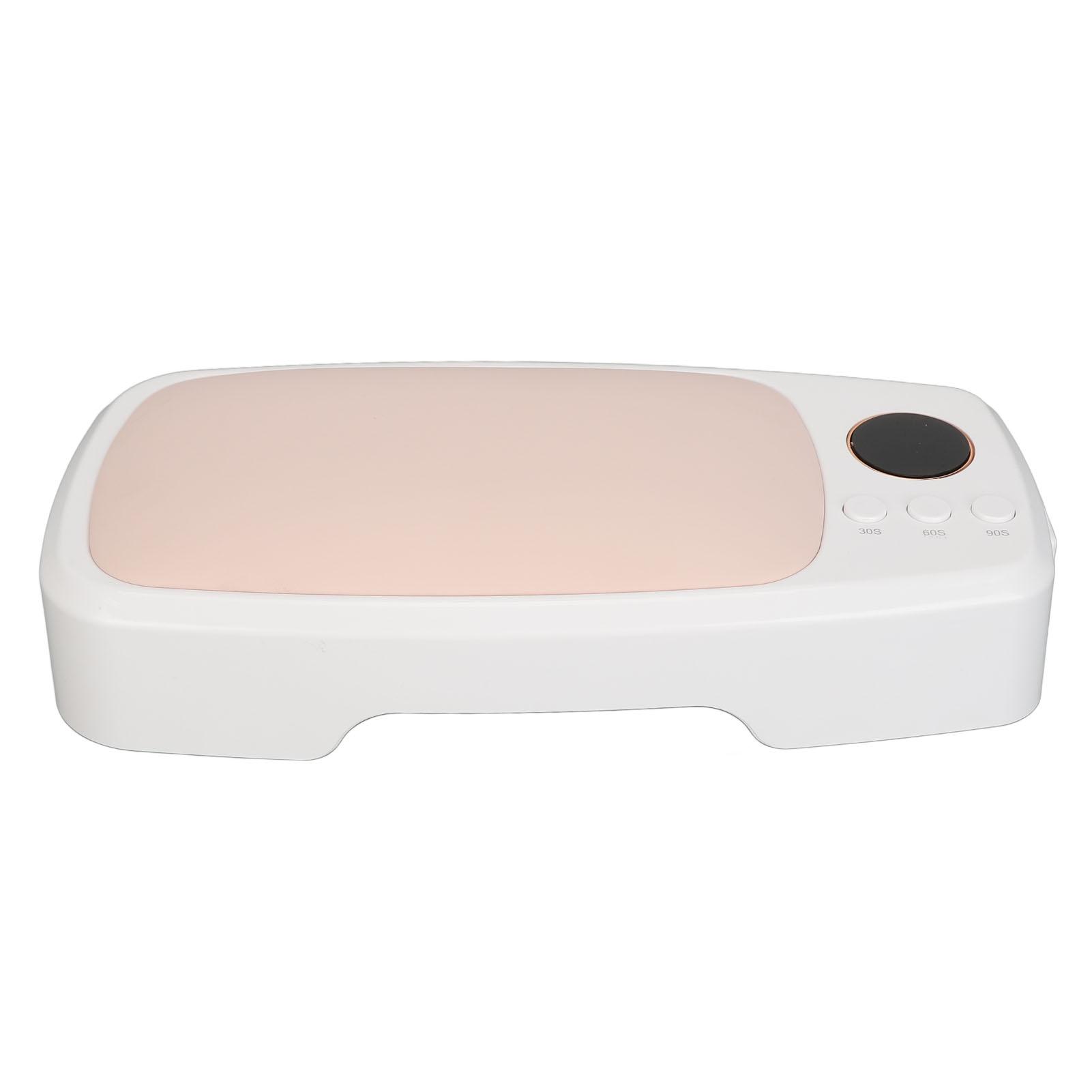 

Подставка для ногтей УФ-светодиодная лампа складная подушка для рук с полиуретановой подкладкой 24 шт. световых чипов УФ-гель для ногтей 100‑240 В EU Plug