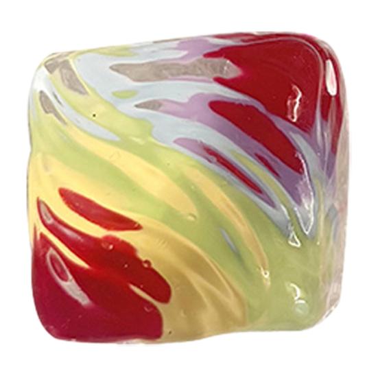 

Anxiety Relief Clear Stress Cube Relaxation Focus Aid Home Office Rainbow Watermelon Cube Squeeze Sensory Toy разноцветный