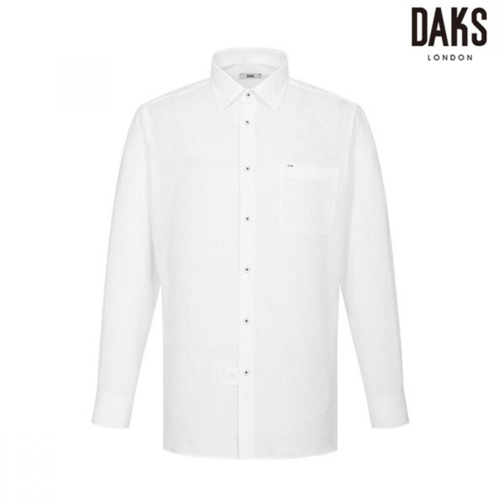 

DakS Men S 100 polyeSter No Care SeerSucker Solid Regular Fit dreSS Shirt dmS1 white/95