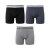 Micro Stretch 3-Pack Trunks Black Dark Grey