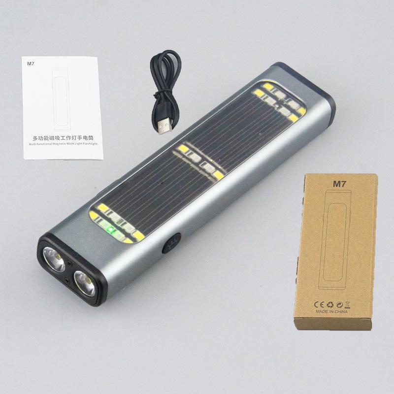 LED Keychain Flashlight USB-C Rechargeable Portable Mini Torch Light Pocket Lantern Flood Work Light