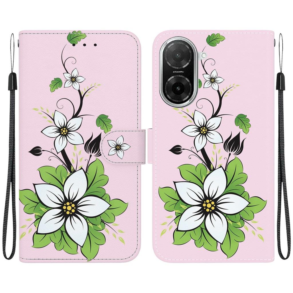 For Xiaomi Redmi A5 NFC (173.45mm) Wallet Phone Case Anti-Drop Leather Flip Cover Pattern Printing