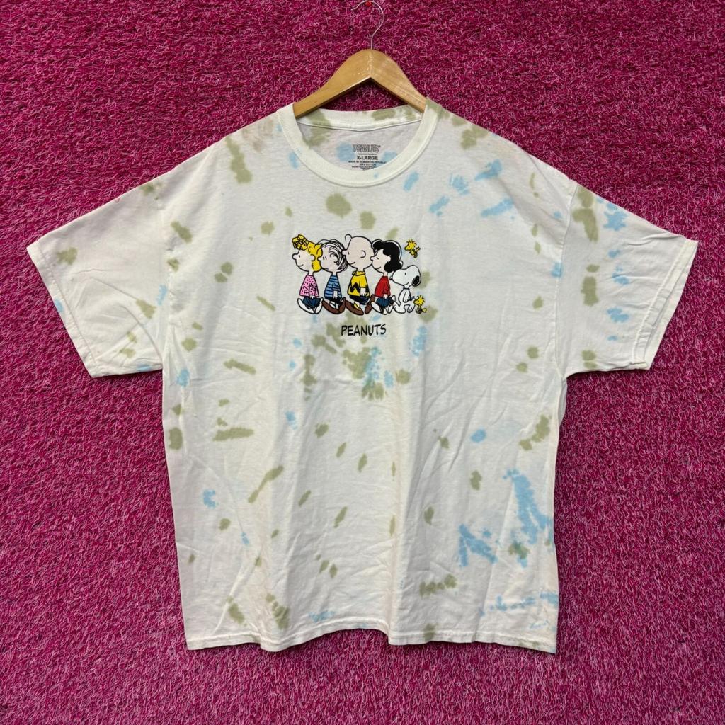 Peanuts Snoopy and the Gang Tie Dye Tshirt