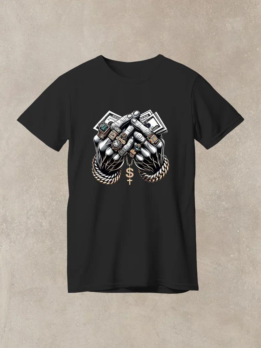 Hands with money T-shirt 2XL