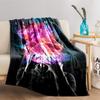 Vibrant Psychedelic Explosion for All Seasons Blanket Lunch Break Throw Gift