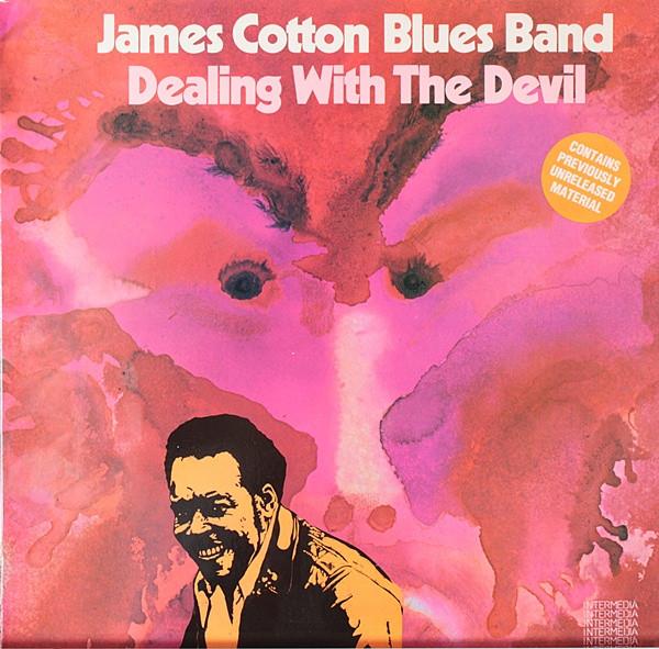 

Виниловая пластинка JAMES COTTON Dealing With The Devil QS5006 QUICKSILVER 198 US Blues Б/у